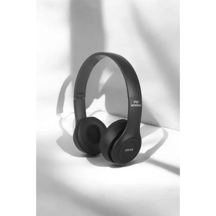 BUĞZ Kulak Üstü TF Kart ve AUX Destekli Ergonomik Bluetooth Kulaklık - BUĞZ