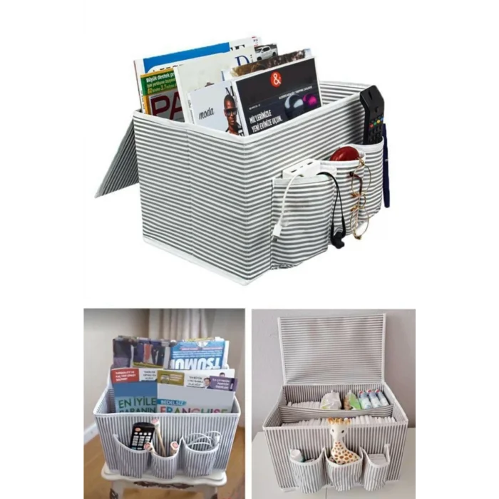 BUĞZ Kullanışlı Başucu Düzenleyici Çok Amaçlı Düzenleyici Organizer Hurç Kutu 02030 ( BUĞZ )