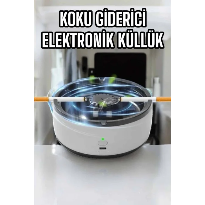 BUĞZ Küllük Duman Giderici Temizlenebilir Elektronik Pilli