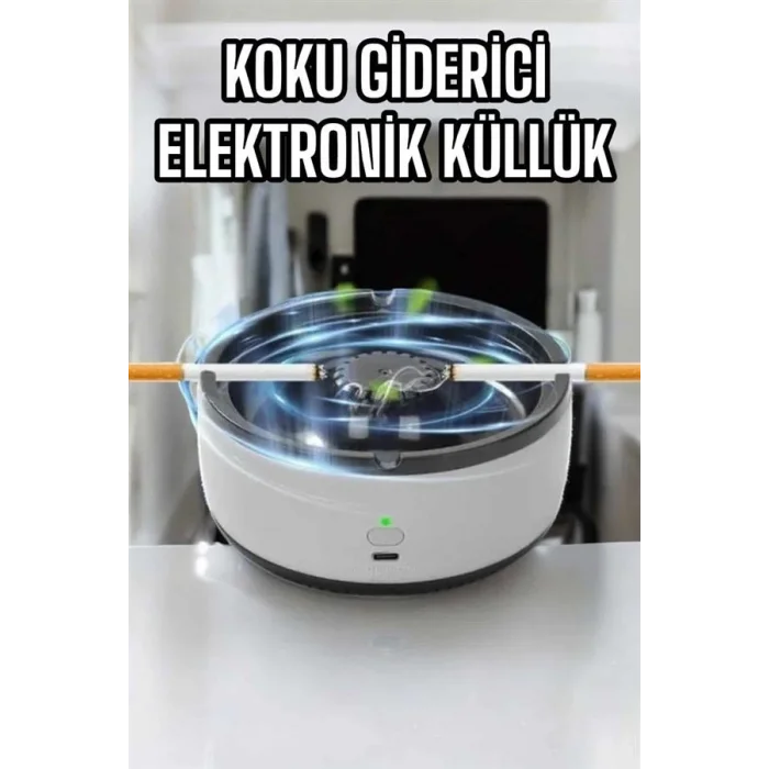 BUĞZ Küllük Duman Giderici Temizlenebilir Elektronik Pilli