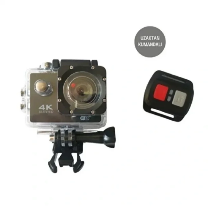 BUĞZ Kumandalı 4K Wi-Fi Aksiyon Kamerası