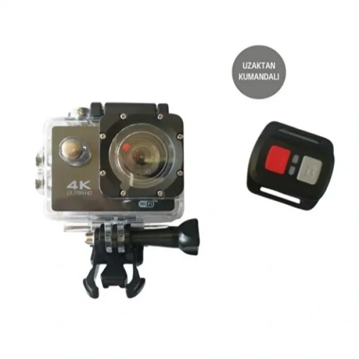 BUĞZ Kumandalı 4K Wi-Fi Aksiyon Kamerası