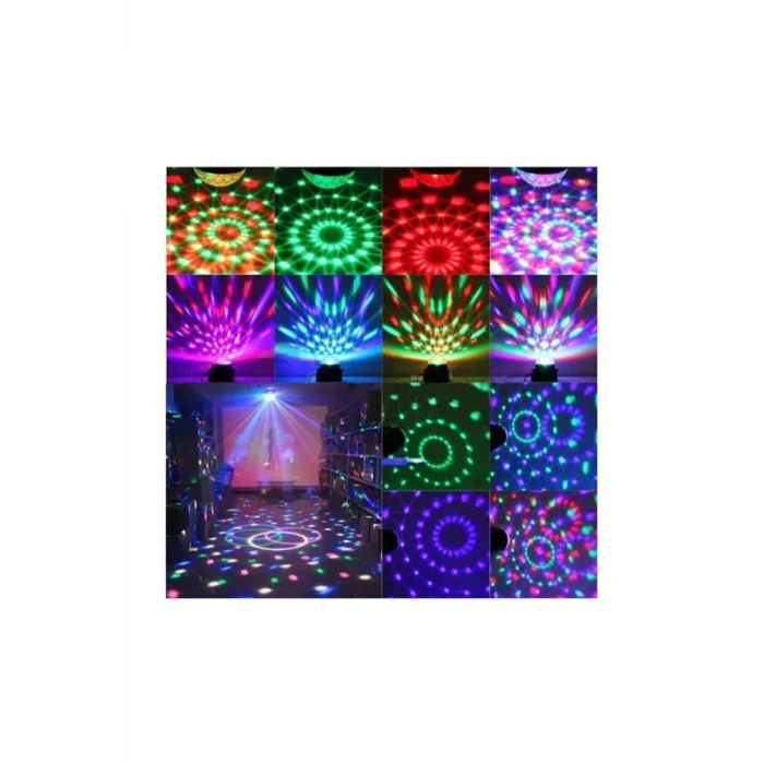 BUĞZ Kumandalı Kristal Led RGB Disko Topu