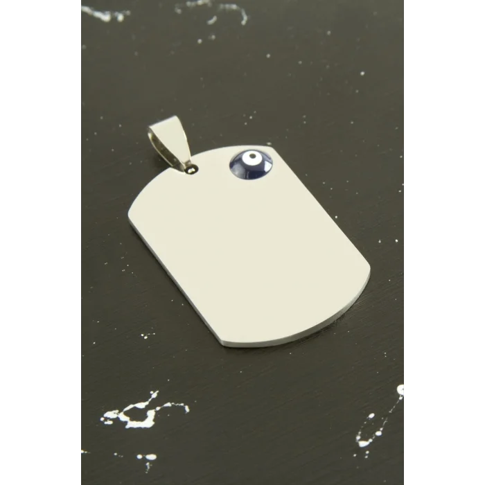 BUĞZ Künye Çelik Kolye Ucu 2,5*3,5 cm