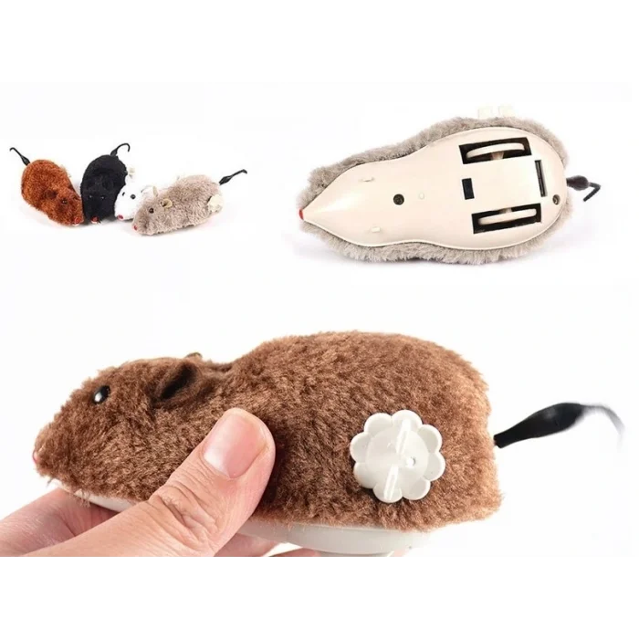BUĞZ Kurmalı Fare Kedi Eğitim Oyuncağı