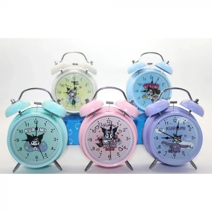  Kuromi, Hello Kitty, Mickey Mouse Masa Üstü Çalar Saat