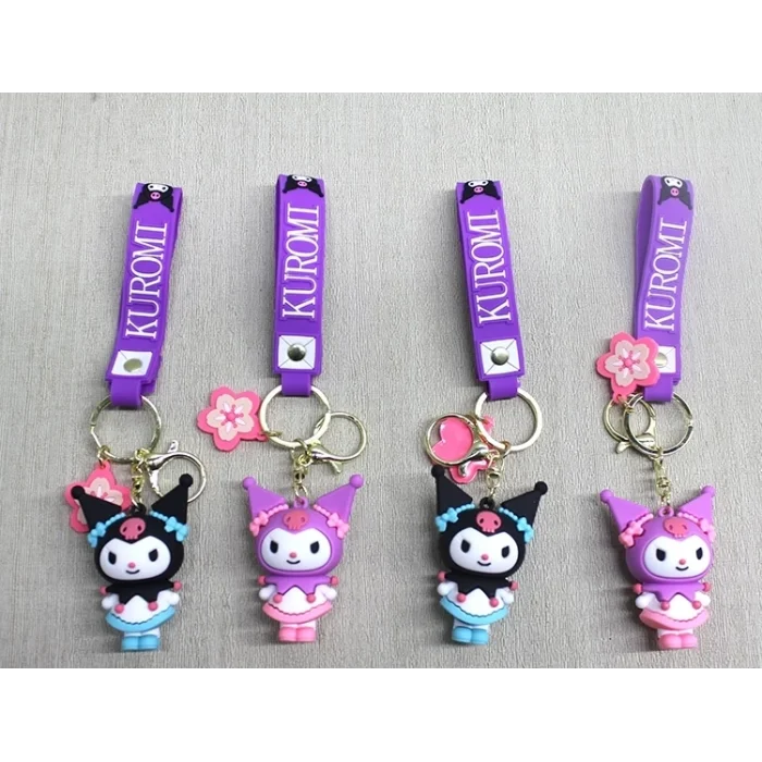 BUĞZ Kuromi Silikon Anahtarlık Alk4259