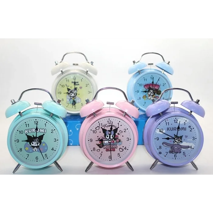 BUĞZ Kuromi,hello Kitty,mickey Mouse Masa Üstü Çalar Saat Alk3068