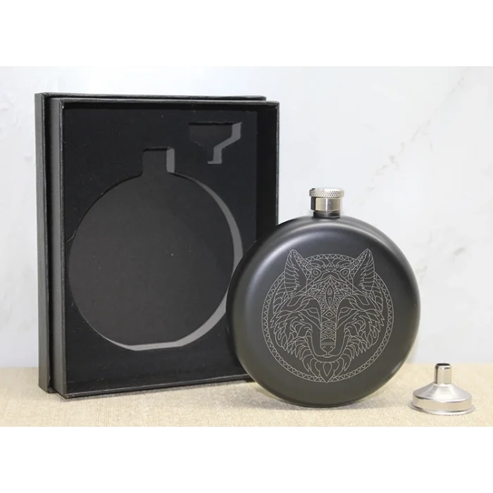 BUĞZ Kurt Motifli Hunili Matara Seti Alk3895