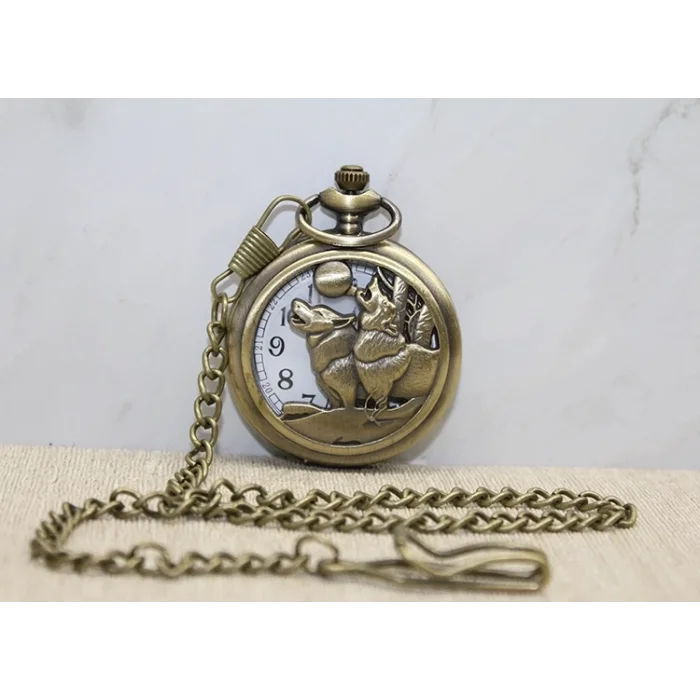 BUĞZ Kurt Tasarımı Köstekli Saat Alk3878