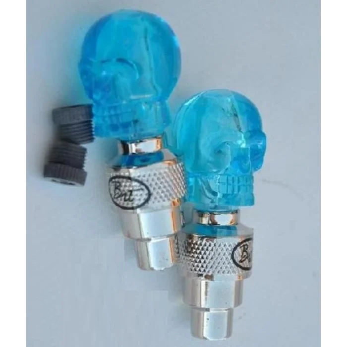 BUĞZ Kurukafa Şeklinde Işıklı Sibop Kapağı (2 Adet)