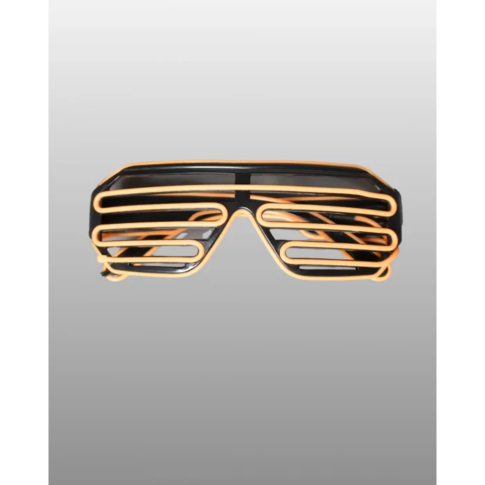 BUĞZ Kutlamalara Renk Katan LED Işıklı Parti Gözlüğü - BUĞZ