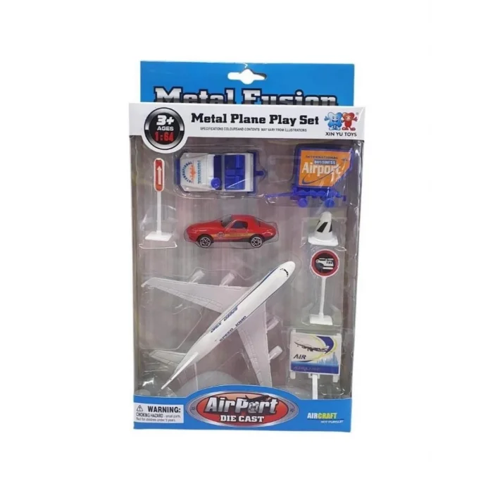  KUT.METAL HAVALİMANI SETİ