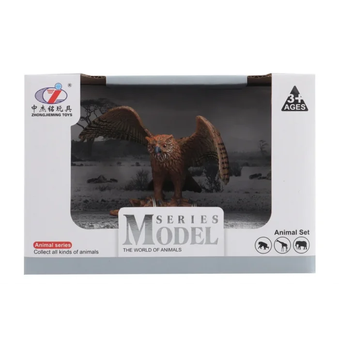 BUĞZ Kutulu Model Figür Hayvan Baykuş