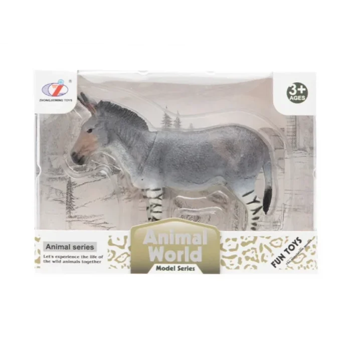 BUĞZ Kutulu Model Figür Hayvan Çizgili Eşek