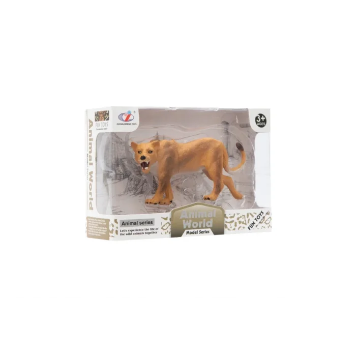 BUĞZ Kutulu Model Figür Hayvan Kaplan Dişi Aslan