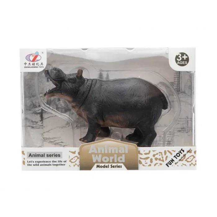 BUĞZ Kutulu Model Figür Hayvan Su Aygırı / Hipopotam