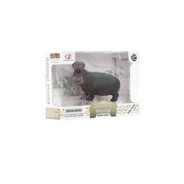 BUĞZ Kutulu Model Figür Hayvan Su Aygırı / Hipopotam