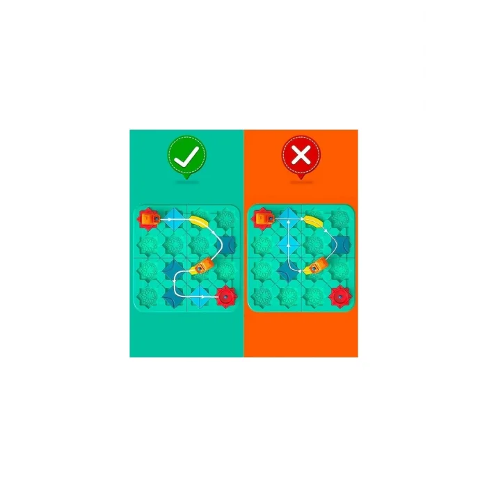 BUĞZ Kutulu Steam 4 Seviyeli Puzzle Labirent Araba Zeka Oyunu