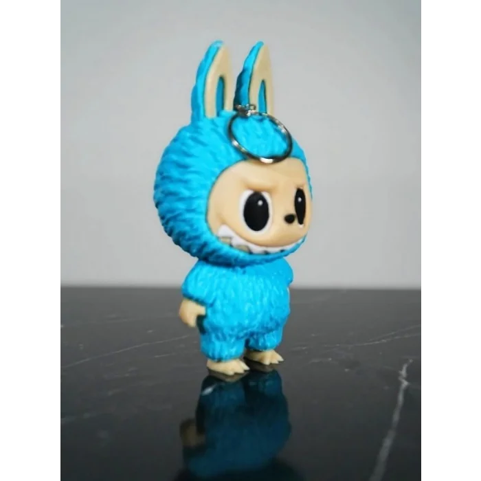 BUĞZ Labubu Anahtarlık Figür Turkuaz Renk 13 cm Kaliteli - Lisinya