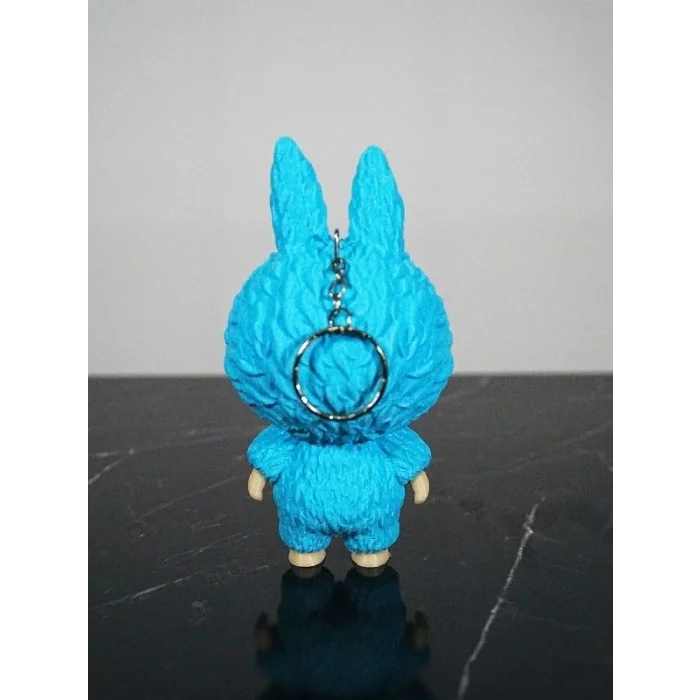 BUĞZ Labubu Anahtarlık Figür Turkuaz Renk 13 cm Kaliteli - Lisinya
