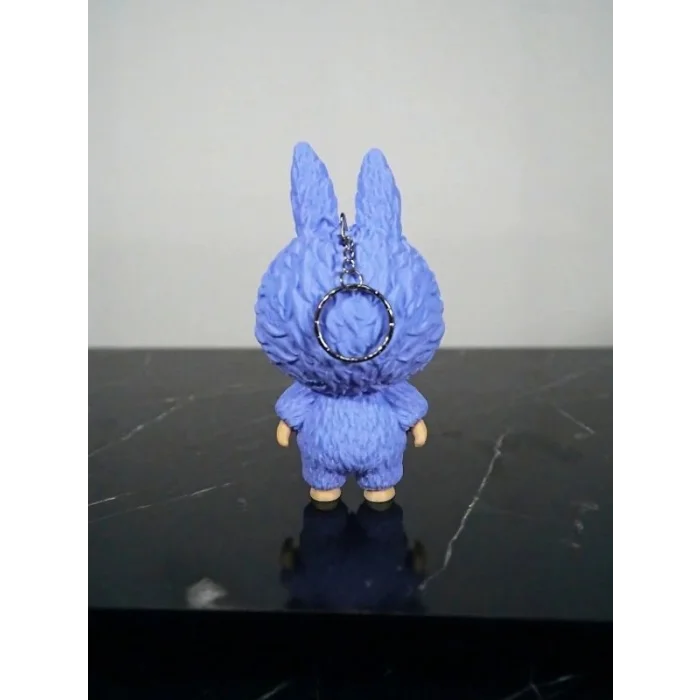 BUĞZ Labubu Anahtarlık Lila Renk Figür 13 cm Kaliteli - Lisinya