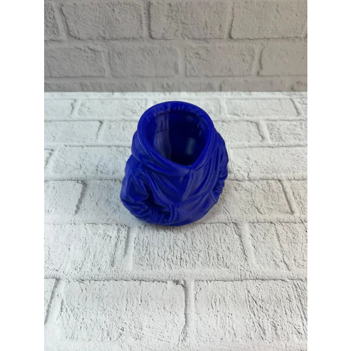 BUĞZ Lacivert Hoodie Kalemlik 10x10 cm Masa Üstü Düzenleyici - Lisinya