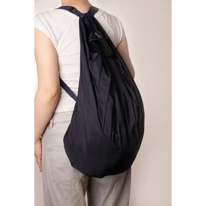 BUĞZ Lacivert Katlanabilir Seyahat Çantası