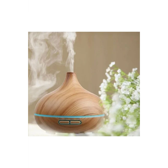 BUĞZ Lacivert uzaktan kumandalı ev tipi 7 ledli soğuk hava nemlendirici 550 ml 2 yıl garantili