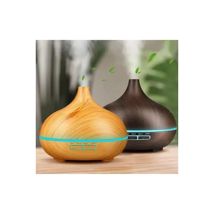 BUĞZ Lacivert uzaktan kumandalı ev tipi 7 ledli soğuk hava nemlendirici 550 ml 2 yıl garantili
