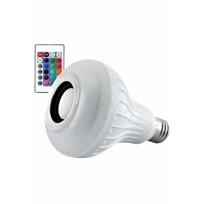 BUĞZ Lamba Hoparlör Ampül Görünümlü Renk Değiştirebilen Android ve İOS Uyumlu - BUĞZ