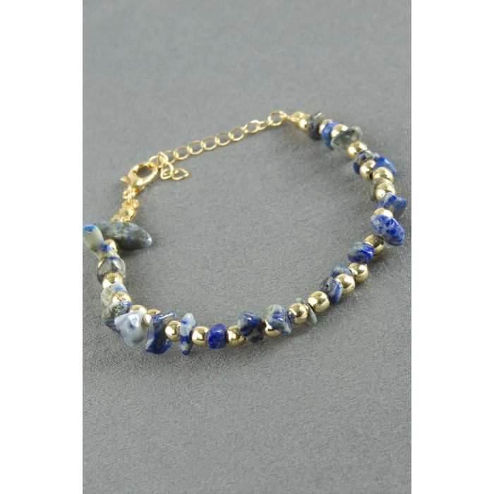 BUĞZ Lapis Kırık Doğaltaş Bileklik