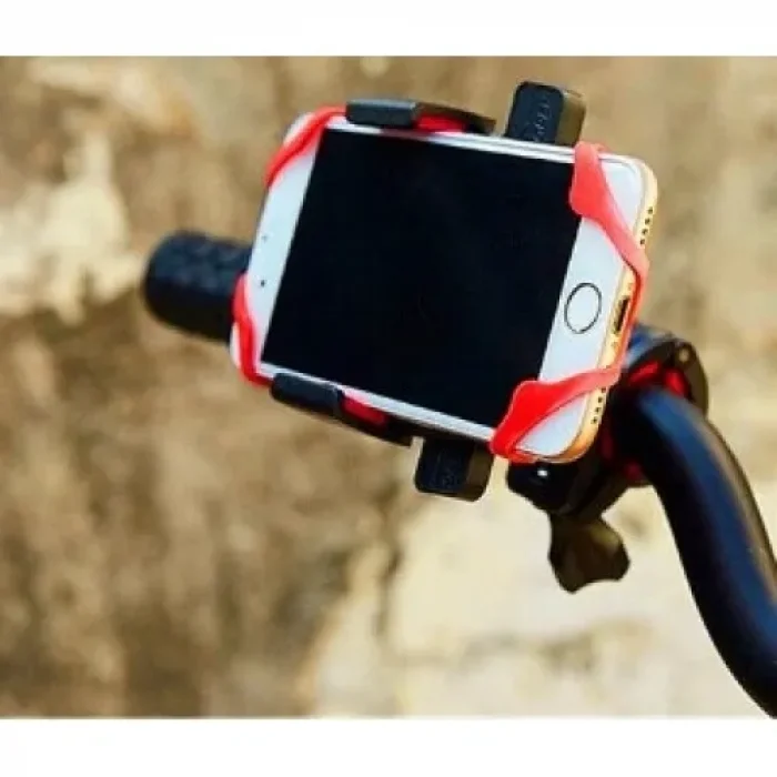 BUĞZ Lastik Destekli Standlı Bisiklet Telefon Tutucu
