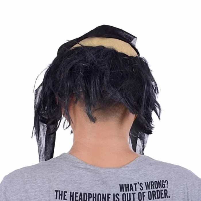 BUĞZ Lateks Saçlı Sakallı Korsan Maskesi