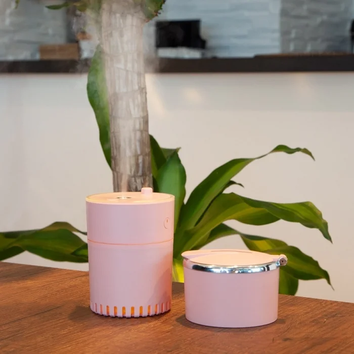 BUĞZ Lattice Ortam Nemlendirme ve Dezenfektan Buhar Makinesi (pembe) Usb