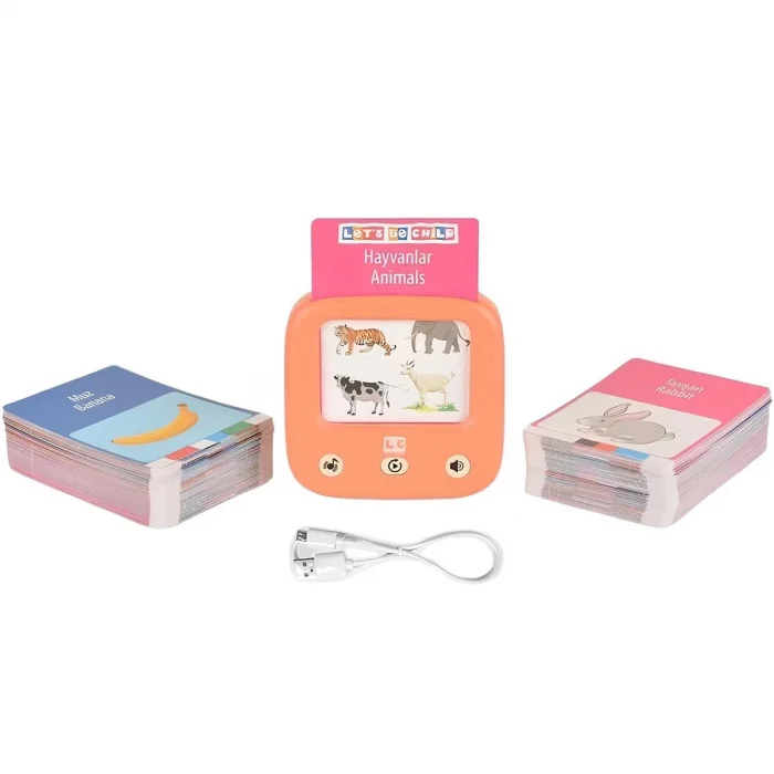  LC Öğretici Türkçe İngilizce Konuşan Flash Kartlar 31050