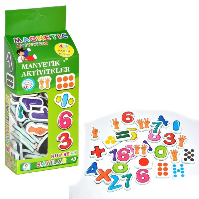  LC7155 Laço, Manyetik Aktiviteler - Sayılar / +3 yaş