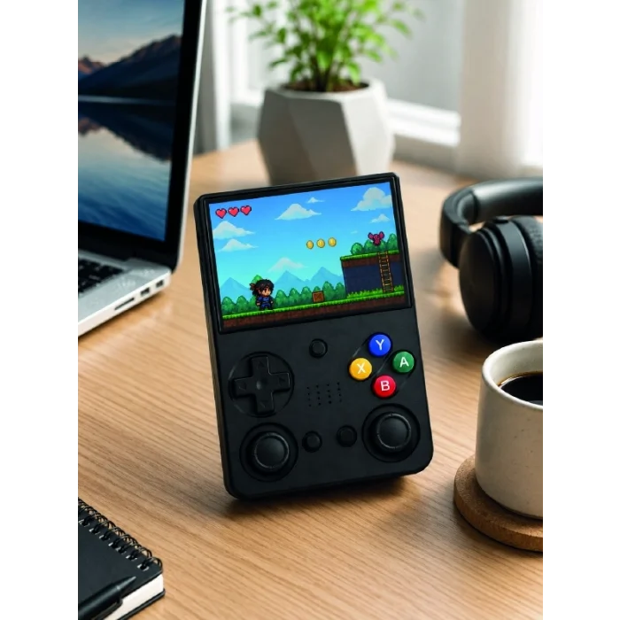 BUĞZ LCD Retro Oyun Konsolu TV Bağlantı Destekli Çift Analog Joystick El Tipi Konsol