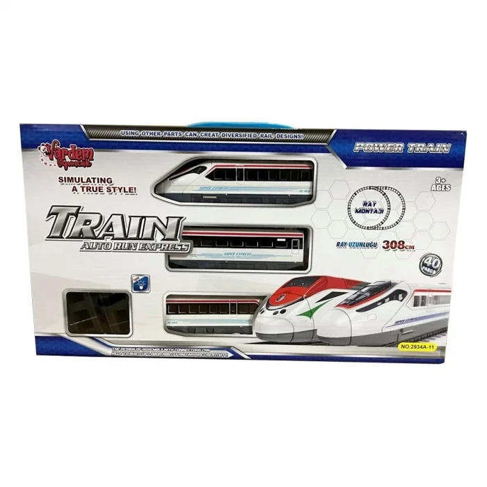 BUĞZ LE-2934A-11 40PCS IŞIKLI 308CM HIZLI TREN SET
