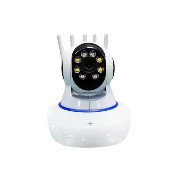 BUĞZ LED Aydınlatmalı 5 Antenli Motorlu 1080P Wifi Kamera Sensörlü