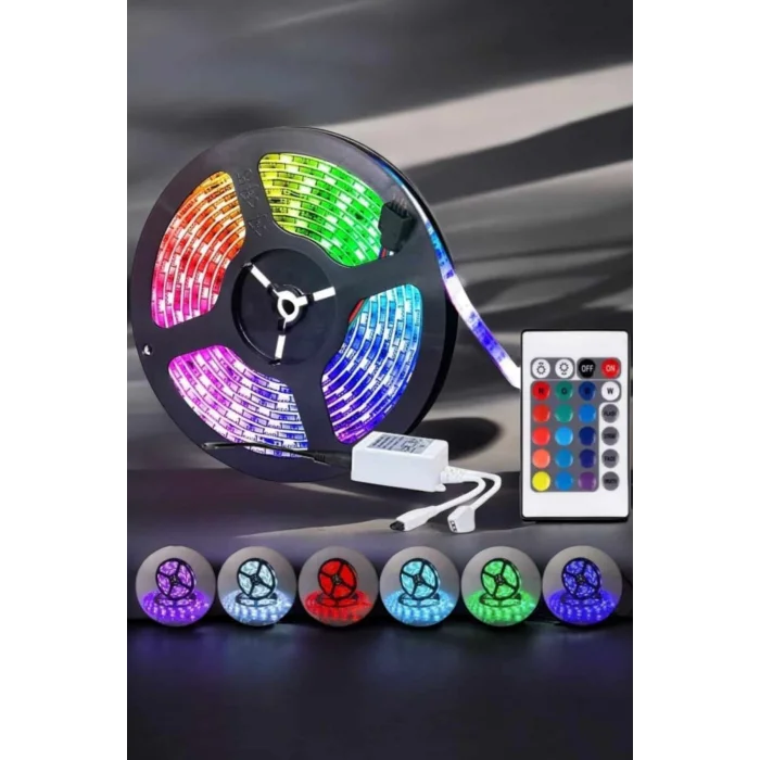 BUĞZ Led Işık 5 Metre Şerit Led RGB Işıklı - BUĞZ