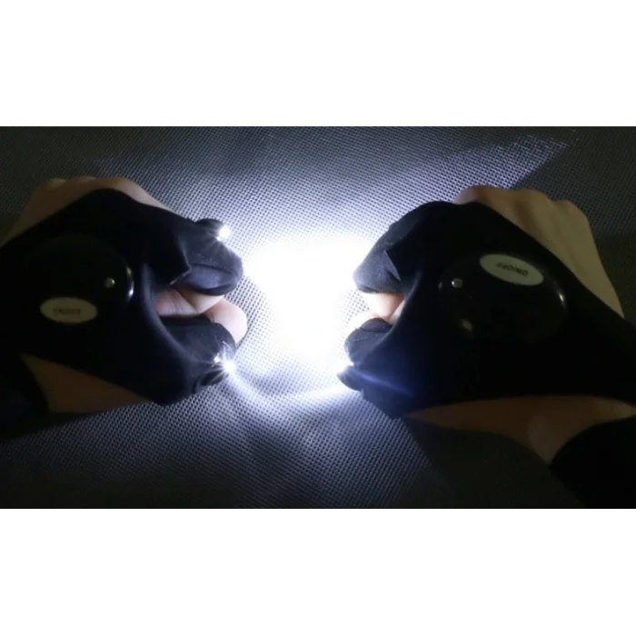 BUĞZ Led Işıklı Çalışma Eldiveni Sağ Sol Çift