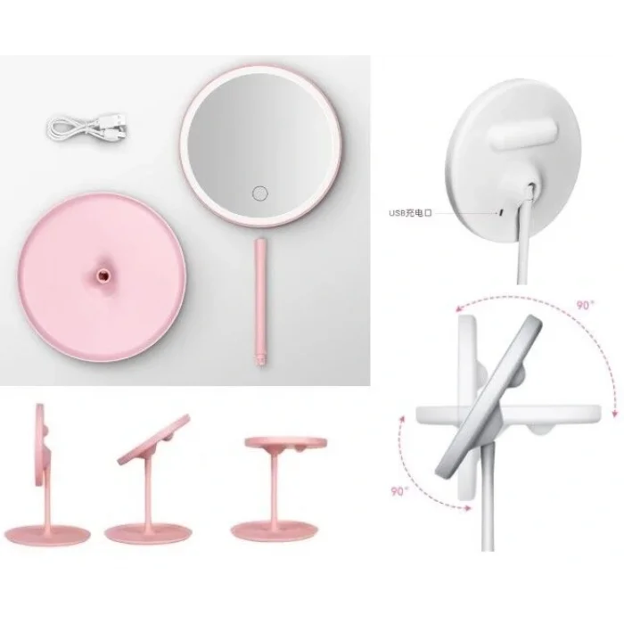 BUĞZ Led Işıklı Dokunmatik Makyaj Aynası 3 Kademeli Işık Ayarlı