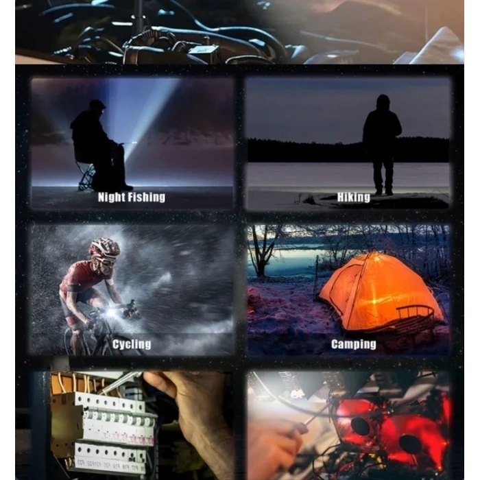 BUĞZ Led Işıklı Flash Özellikli 4 Modlu  Anahtarlık El Feneri