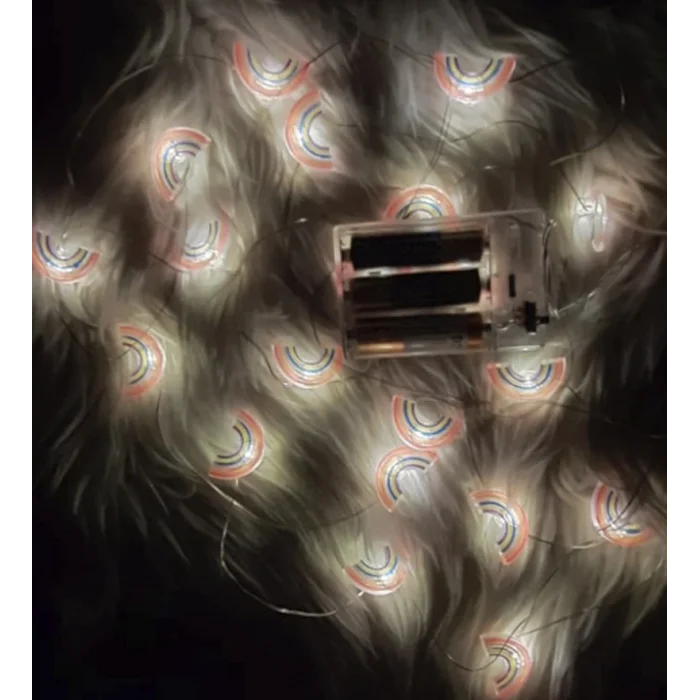 BUĞZ Led Işıklı Gökkuşağı Dekoratif İp