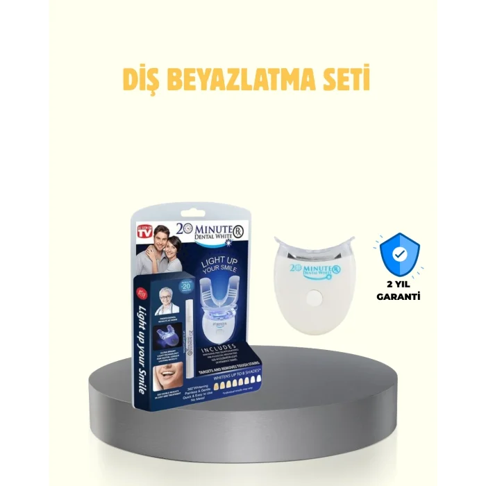 BUĞZ LED Işıklı Profesyonel Diş Beyazlatma Seti