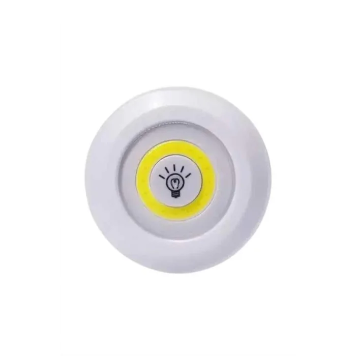  Led Lamba 3lü Uzaktan Kumandalı Yapışkanlı