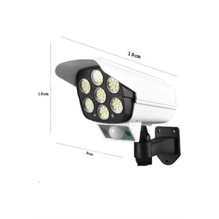 BUĞZ LED Lamba-Güneş Paneli Destekli Uzaktan Kumandalı Solar LED Lamba