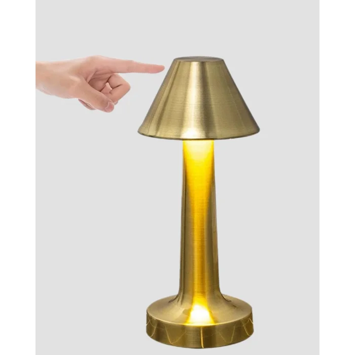 BUĞZ LED Masa Lambası 3 Renk Ayarlı Şarjlı Kablosuz Modern Tasarım