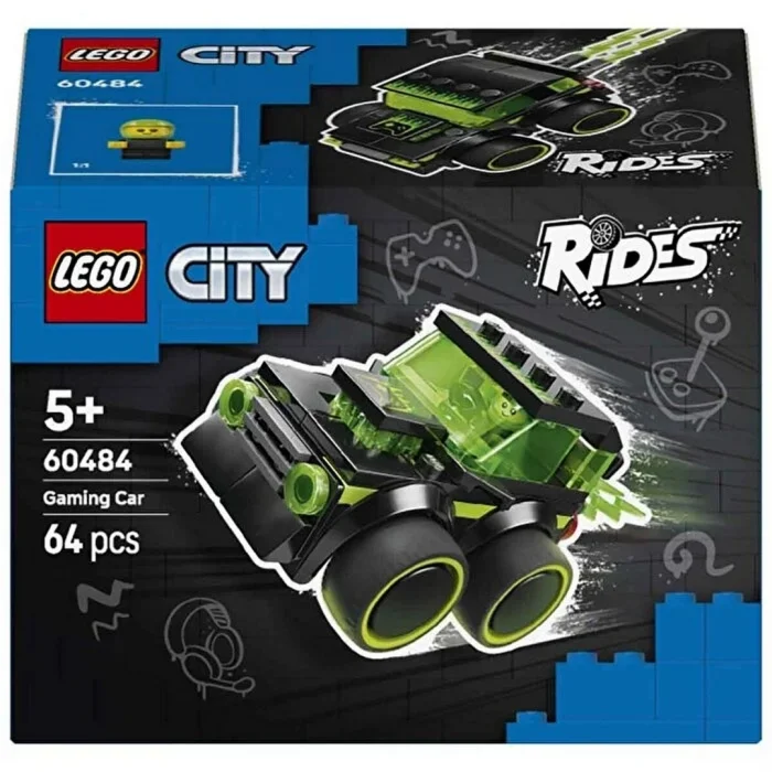 BUĞZ LEGO City Araçlar Video Oyunu Yarış Arabası 60484